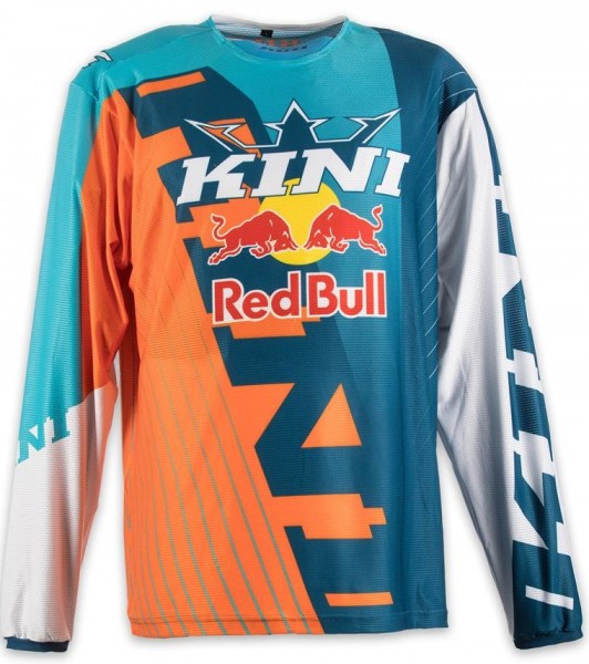 KINI Red Bull Competition Shirt Orange/White/Navy