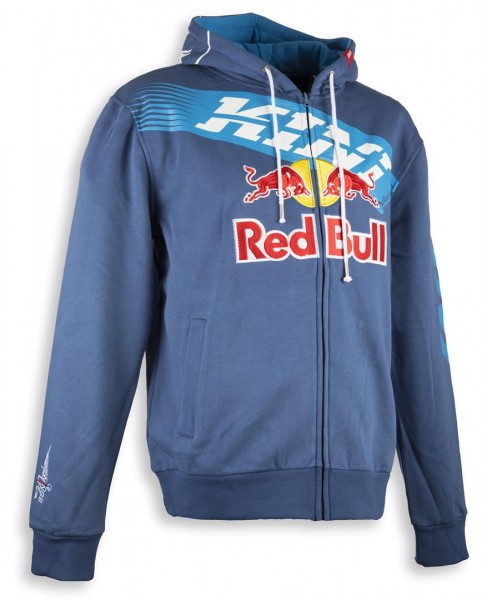 KINI Red Bull Athletic Hoodie Blue Gr L