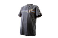 KINI Red Bull Stripes Tee Anthrazit