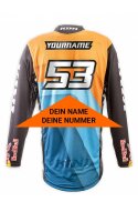 KINI Red Bull Vintage Shirt Orange/Blue/Black