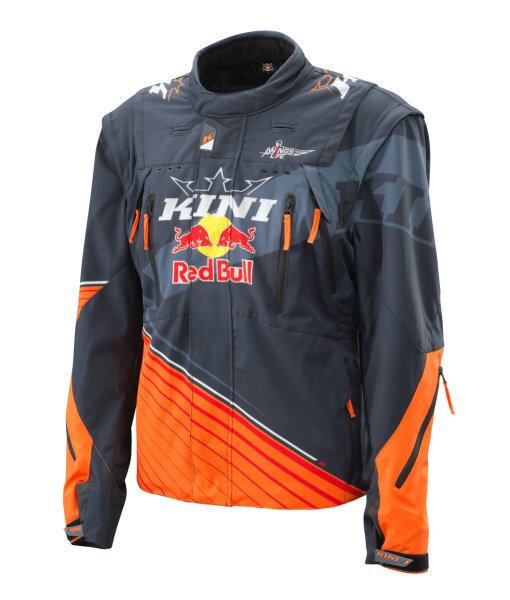 KINI Red Bull Competition Jacke V2.0 Orange/White/Grey