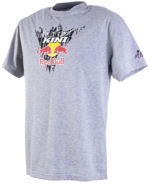 Kini Red Bull Corrugated Tee Grey