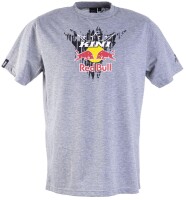 Kini Red Bull Corrugated Tee Grey