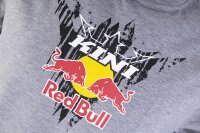 Kini Red Bull Corrugated Tee Grey