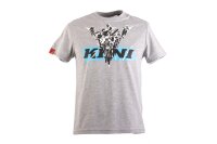 KINI Red Bull Punk Tee - Heather Grey/Blue -