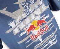 KINI Red Bull Steps Tee Blue Größe Large