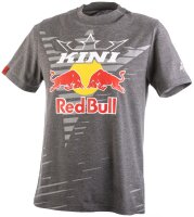 KINI Red Bull Shadow Tee - Dark Grey -