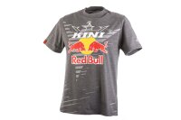 KINI Red Bull Shadow Tee - Dark Grey -