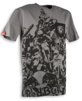 KINI Red Bull Patch Tee Ebony Größe Large