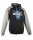 KINI Red Bull Glitch Hoodie BlK/Stone Gr L