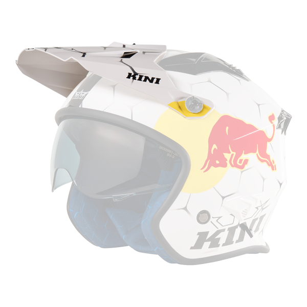Visor XDR Helmet Kini Red Bull 1.0 white